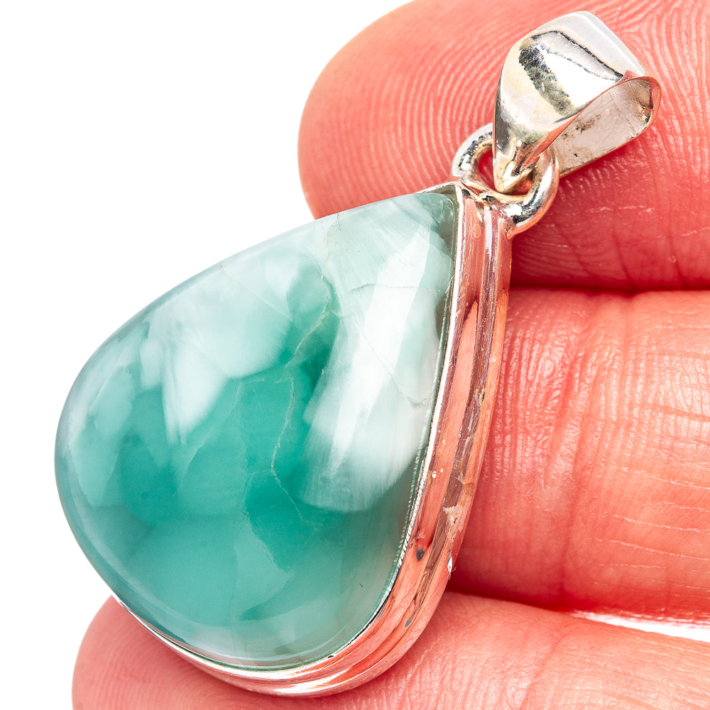 Smithsonite Pendant 1 3/8" (.925 Sterling Silver)