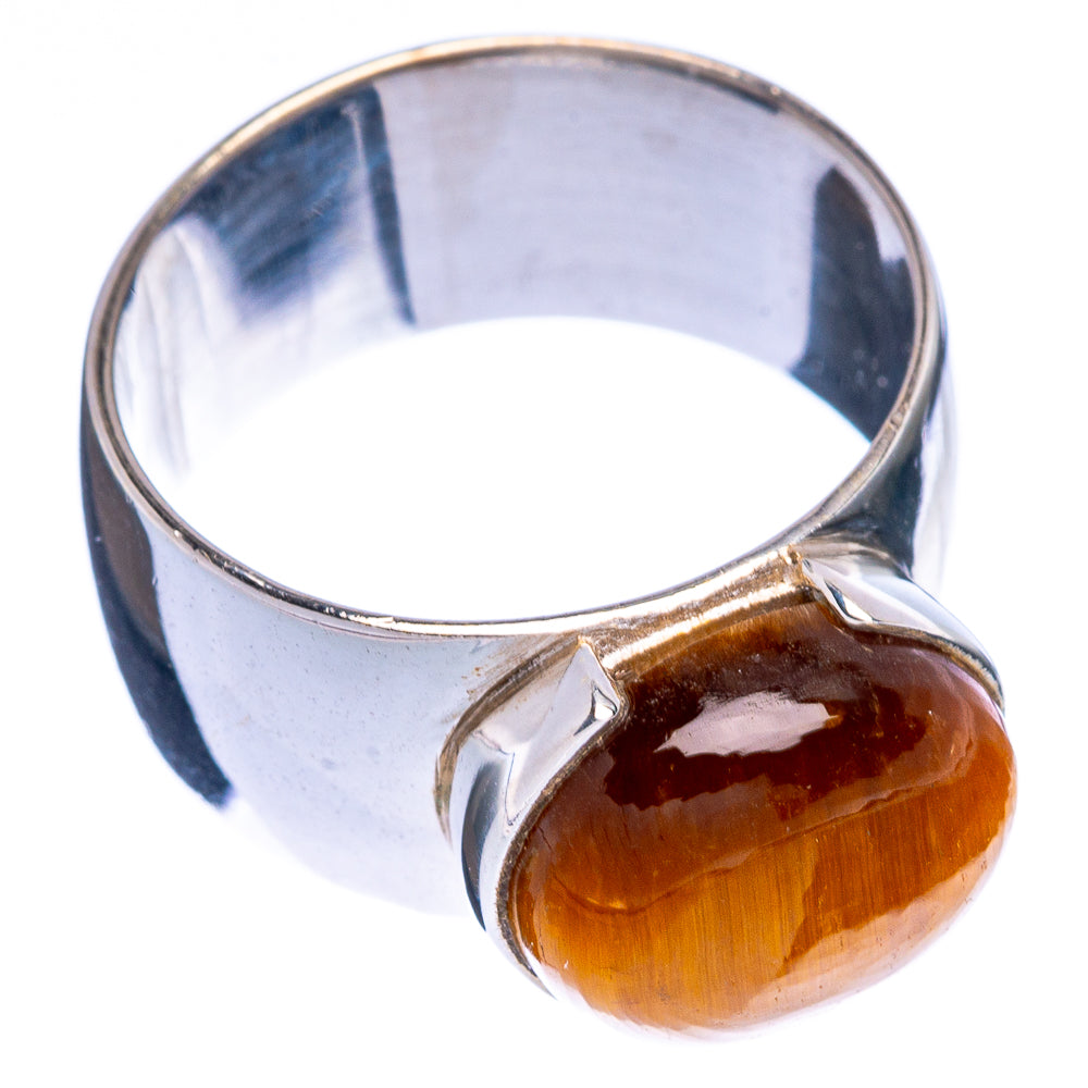 Tiger Eye Ring Size 7 (925 Sterling Silver) R146556
