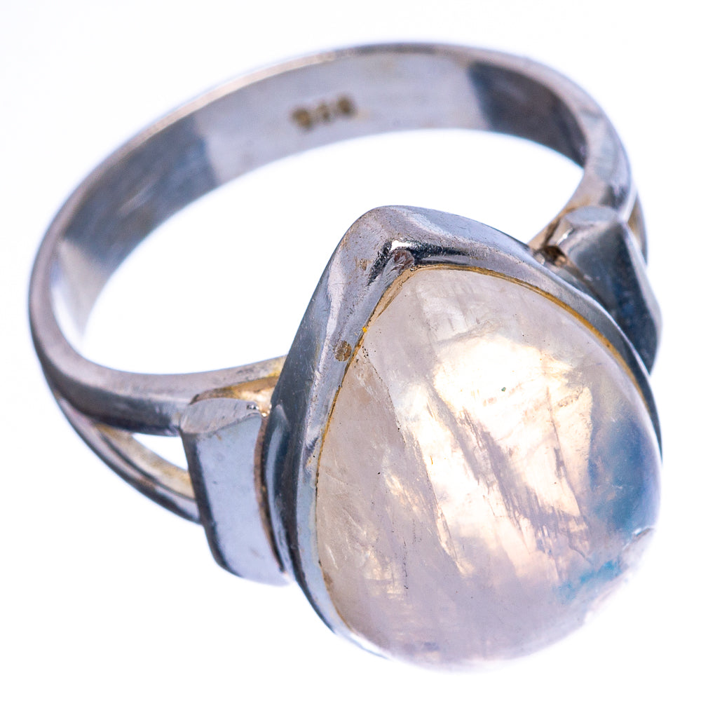 Rainbow Moonstone Ring Size 8 (925 Sterling Silver) R146504