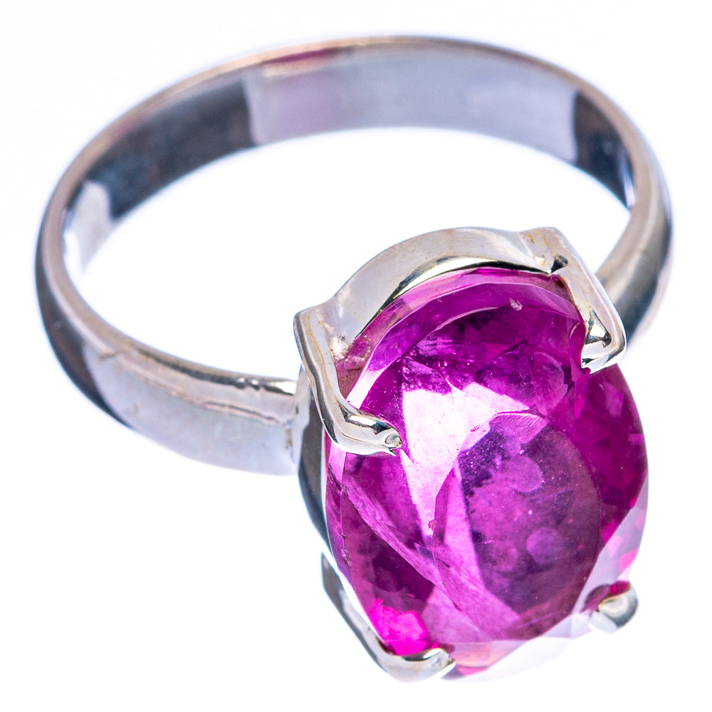 Rare Pink Apatite Ring Size 6.75 (925 Sterling Silver) R146561