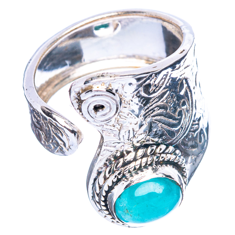 Larimar Ring Size 6.25 (925 Sterling Silver) R3746