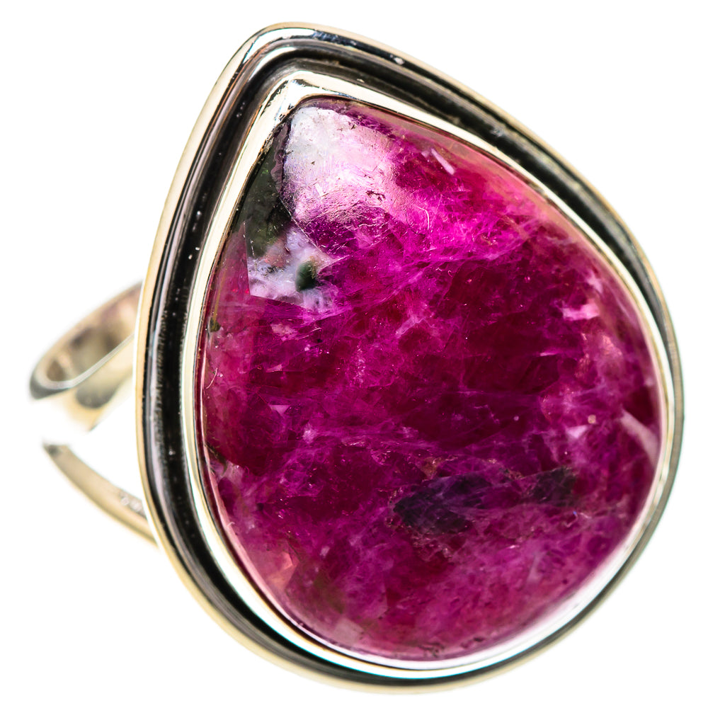 Large Ruby Fuchsite Ring Size 9.25 (925 Sterling Silver) RING137943