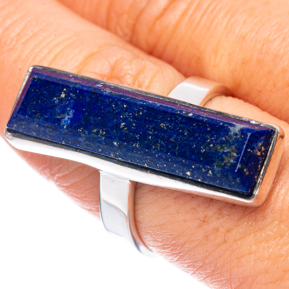 Premium Lapis Lazuli Ring Size 8 (925 Sterling Silver) R2590