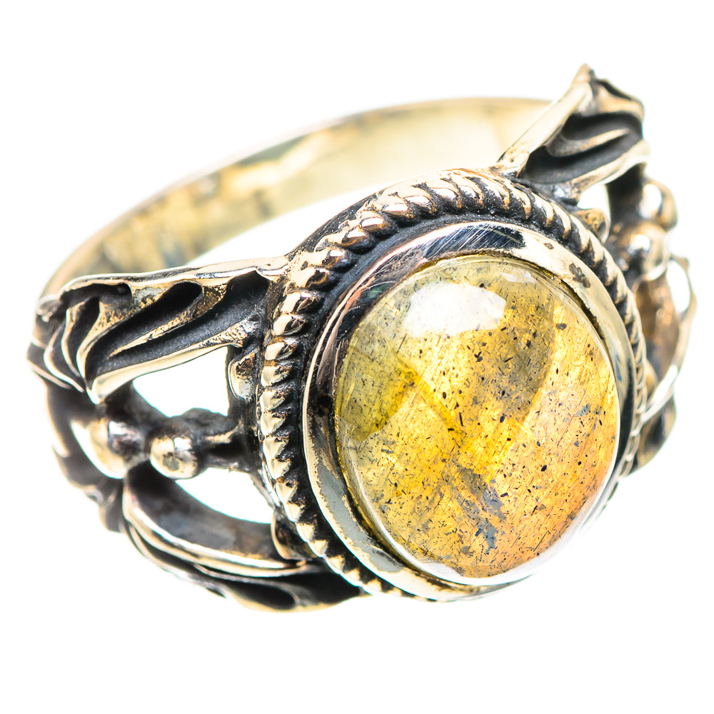 Labradorite 925 Sterling Silver Ring Size 7.25 (925 Sterling Silver) RING139581