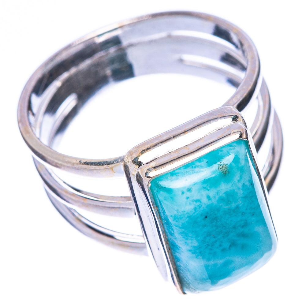 Larimar Ring Size 6.25 (925 Sterling Silver) R1741