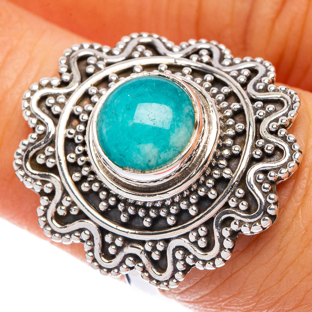 Amazonite Ring Size 6.75 (925 Sterling Silver) R146083