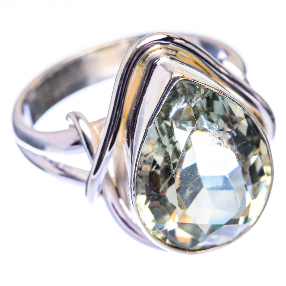 White Quartz Ring Size 6.75 (925 Sterling Silver) R140537