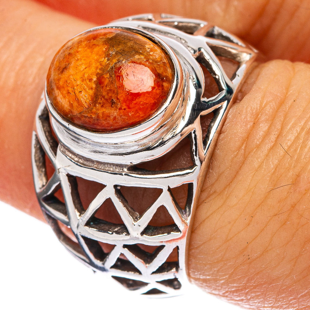 Sponge Coral Ring Size 6 (925 Sterling Silver) R146413