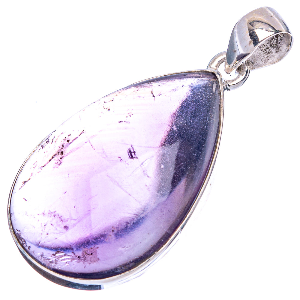 Amethyst Pendant 1 5/8" (925 Sterling Silver) P43110
