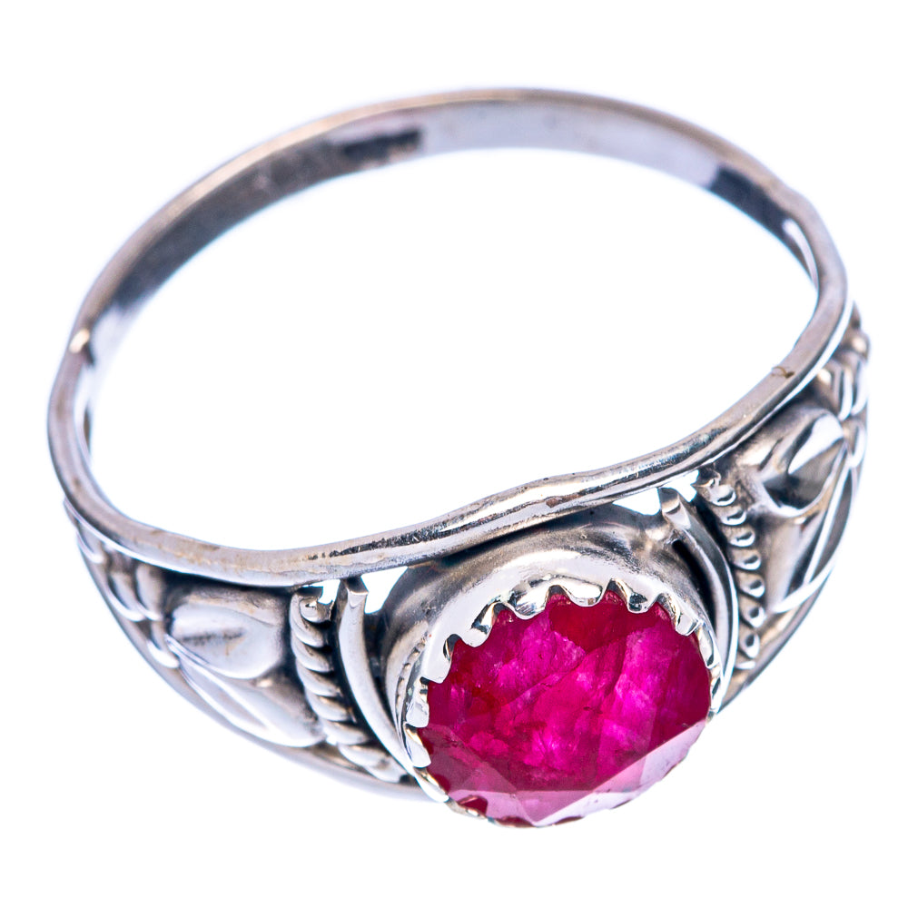 Ruby Dainty Ring Size 8 (925 Sterling Silver) R145695