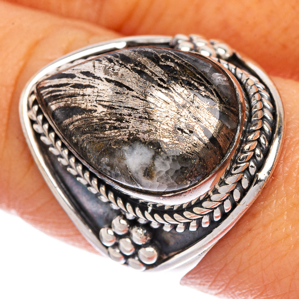 Astrophyllite Ring Size 9 (925 Sterling Silver) R1279