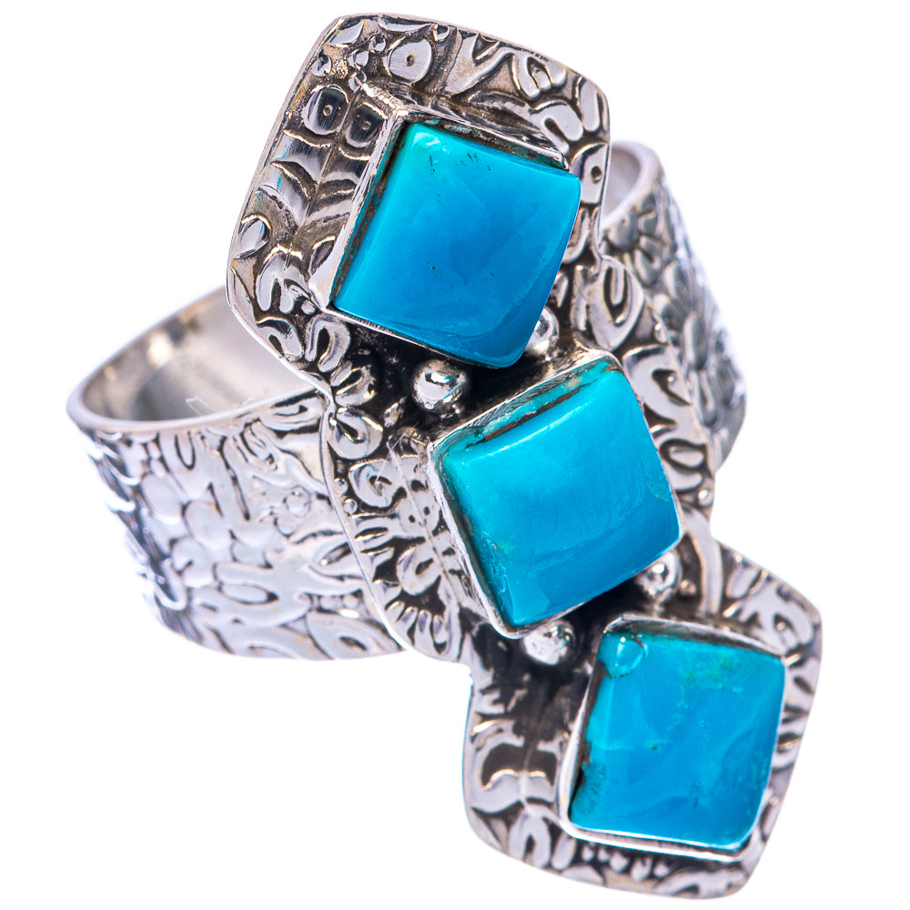 Sleeping Beauty Turquoise Ring Size 8 (925 Sterling Silver) R144910