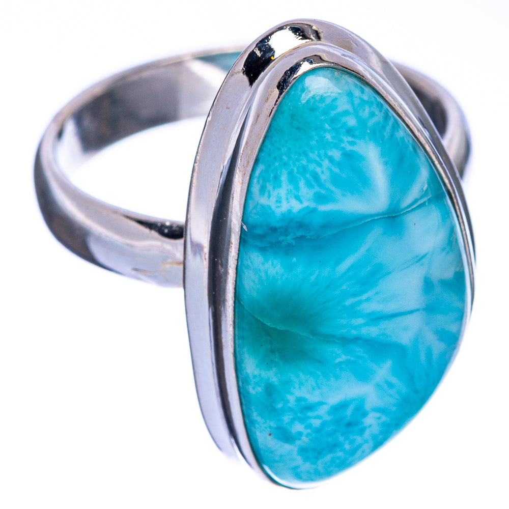 Larimar Ring Size 7 (925 Sterling Silver) R144541