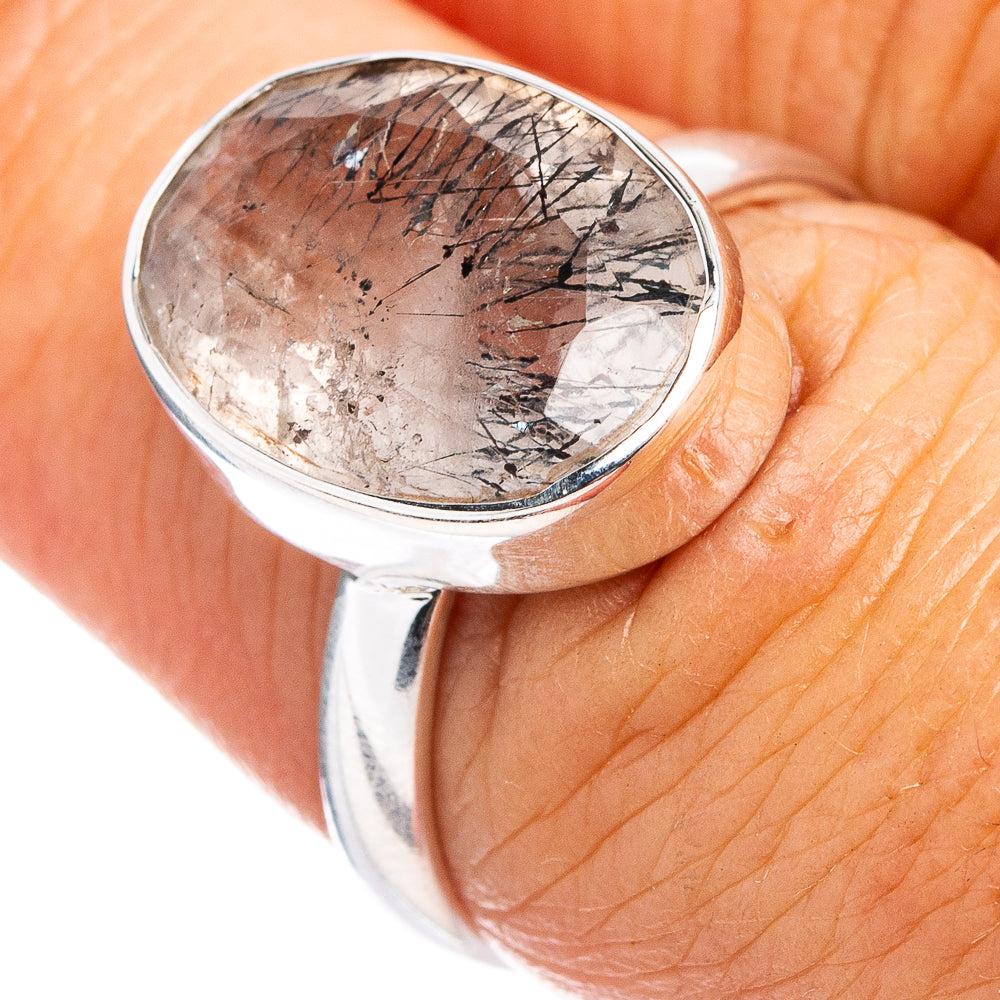 Cacoxenite Ring Size 6.75 (.925 Sterling Silver)