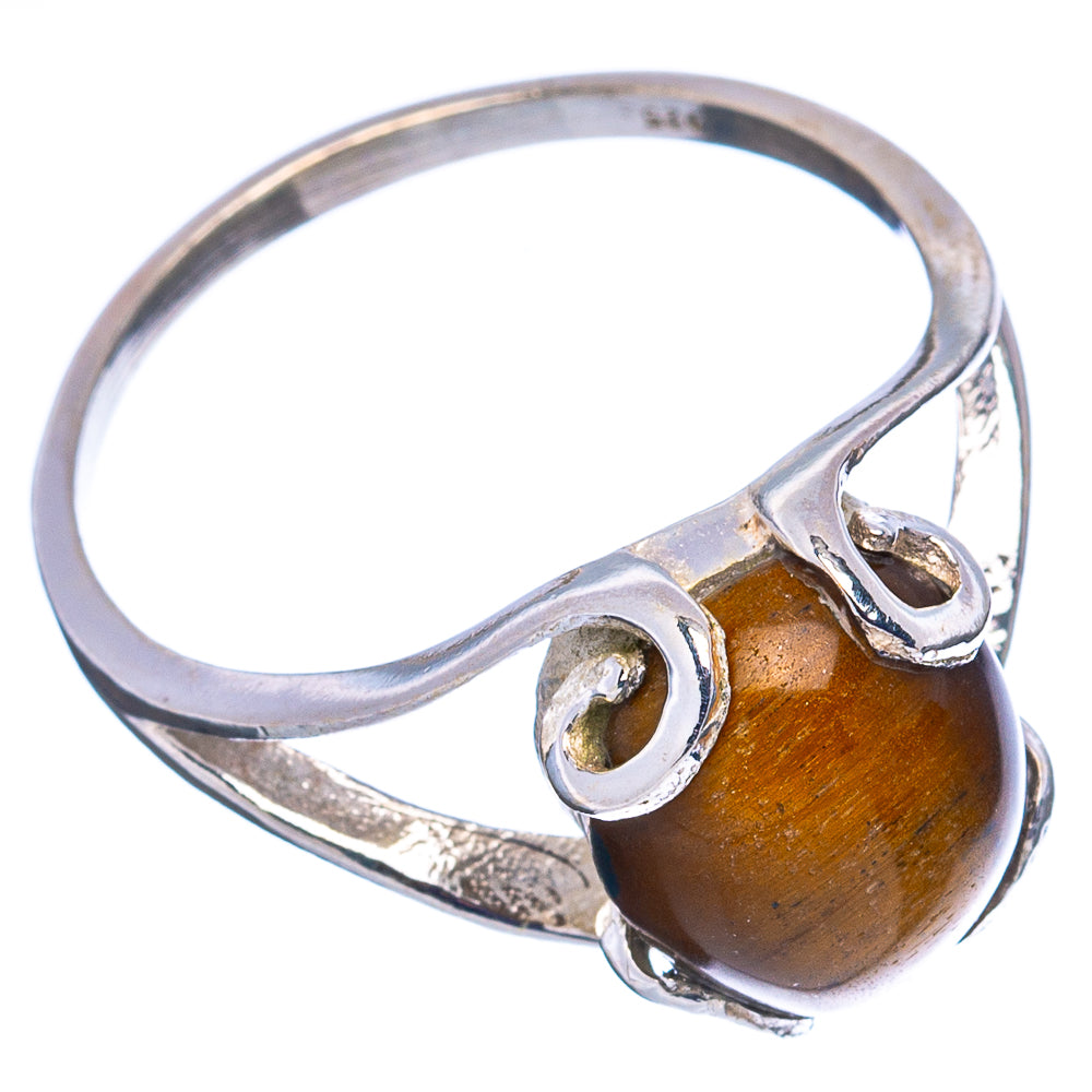 Tiger's Eye Ring Size 9.25 (.925 Sterling Silver)