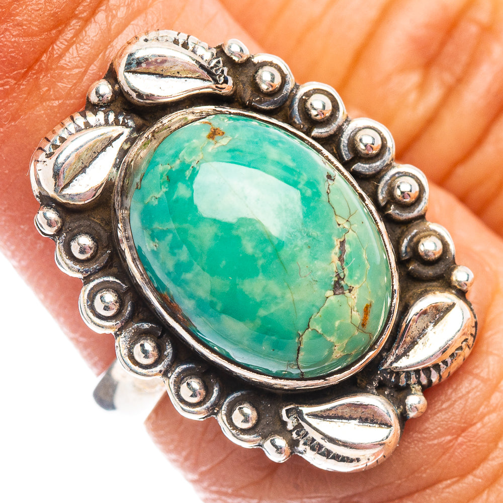 Royston Turquoise Ring Size 6 (.925 Sterling Silver)