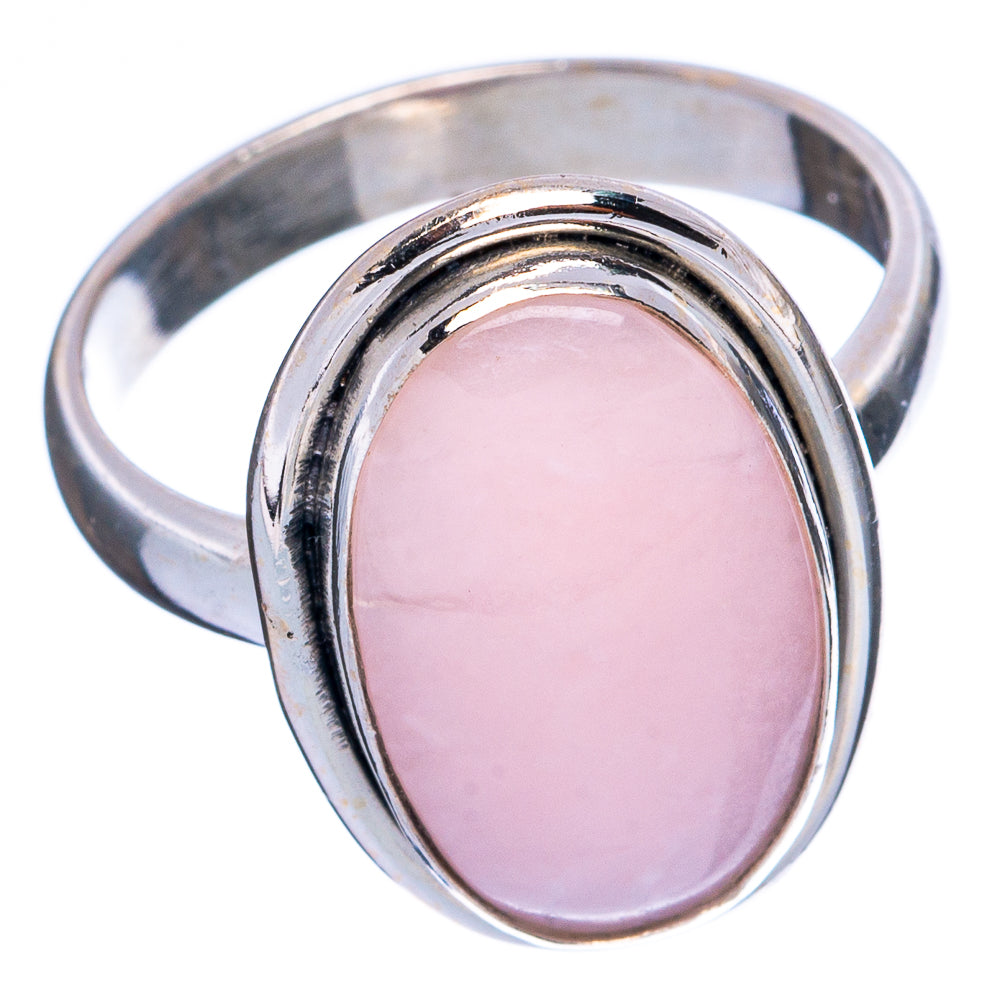 Pink Opal Ring Size 7.75 (925 Sterling Silver) R4980