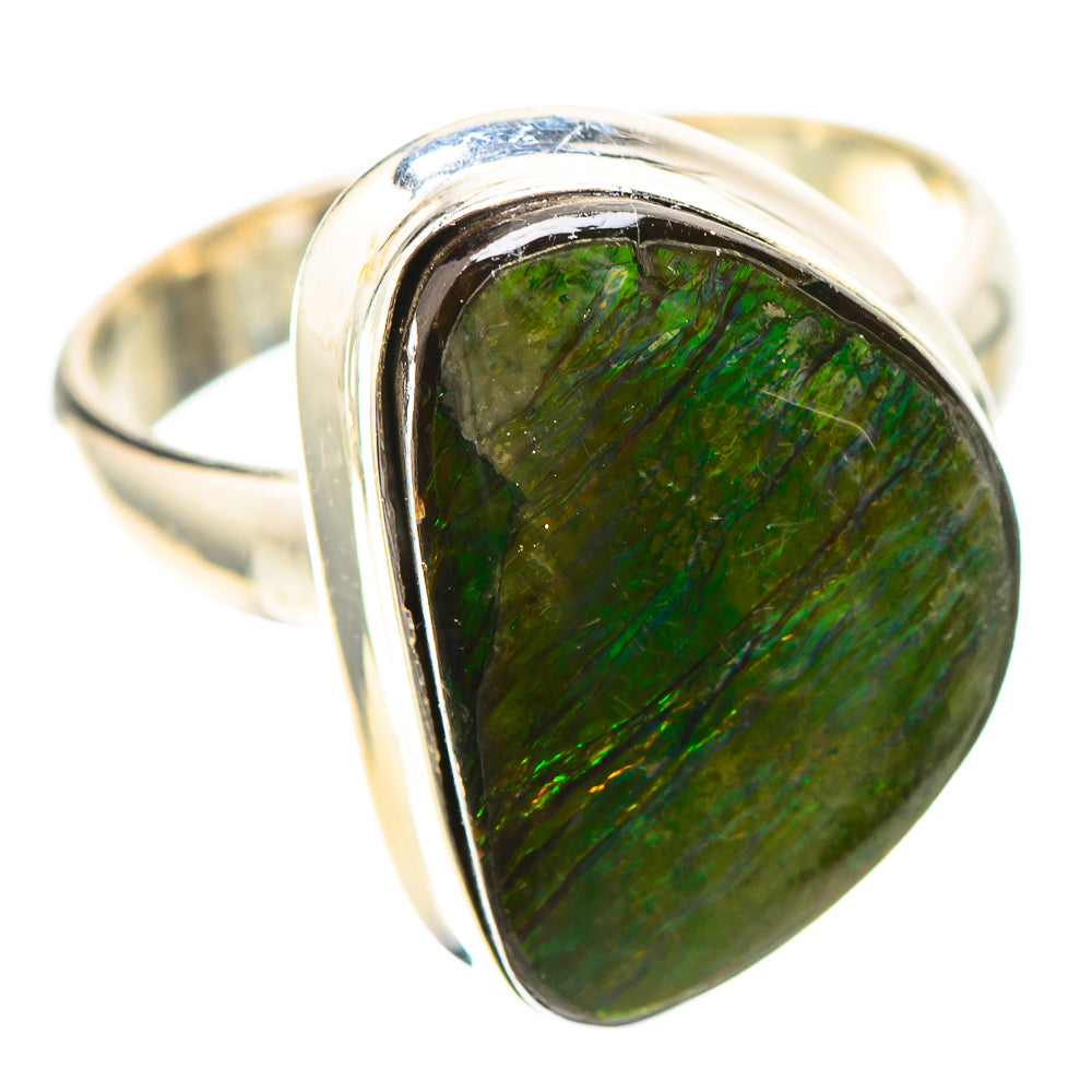 Ammolite Ring Size 7.25 (925 Sterling Silver) RING138847