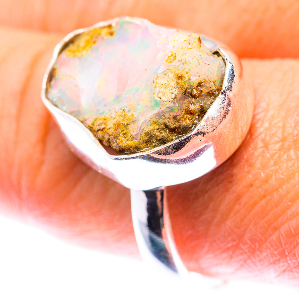 Raw Ethiopian Opal Ring Size 9.25 (925 Sterling Silver) RING140166