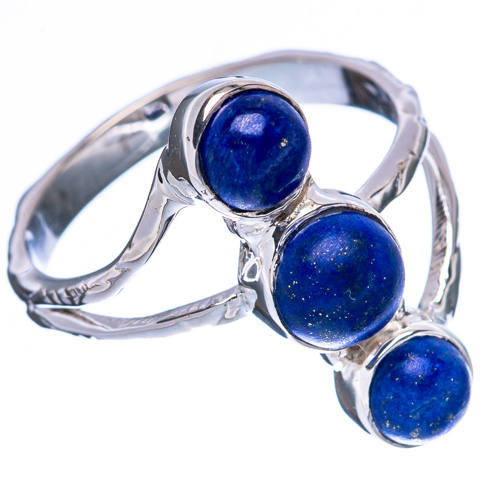 Asc Premium Lapis Lazuli Ring Size 7 (925 Sterling Silver) R3430