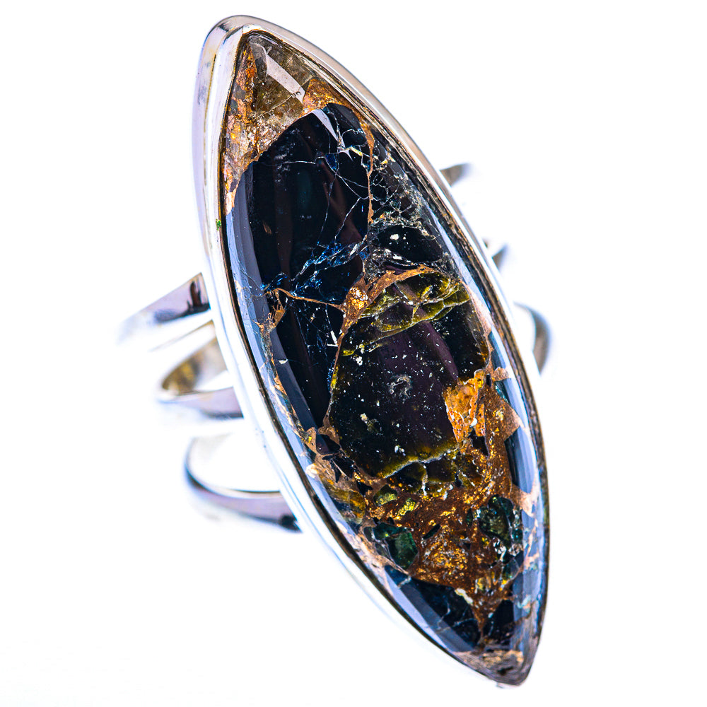 Large Mohave Black Onyx Ring Size 6.25 (925 Sterling Silver) RING140235