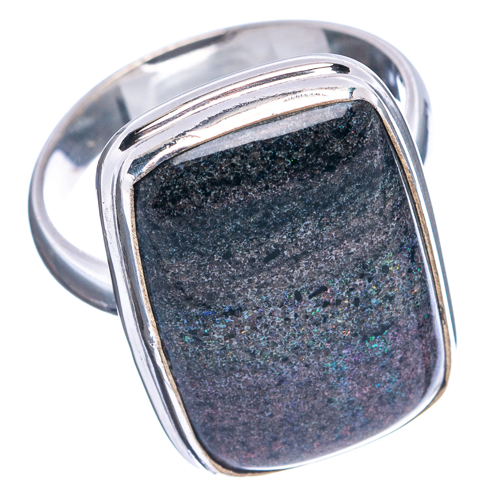 Rare Andamooka Opal Ring Size 9 (.925 Sterling Silver)