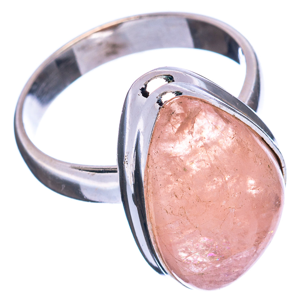 Rose Quartz Ring Size 7 (.925 Sterling Silver)
