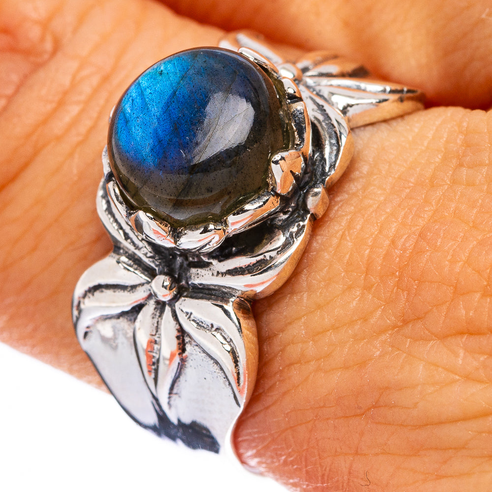 Labradorite Ring Size 9.75 (925 Sterling Silver) R146289