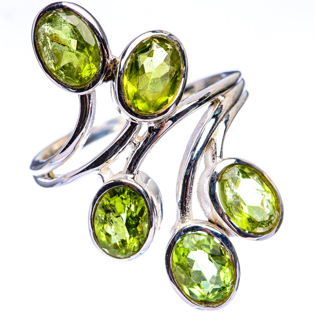 Peridot Ring Size 8 (925 Sterling Silver) R142772
