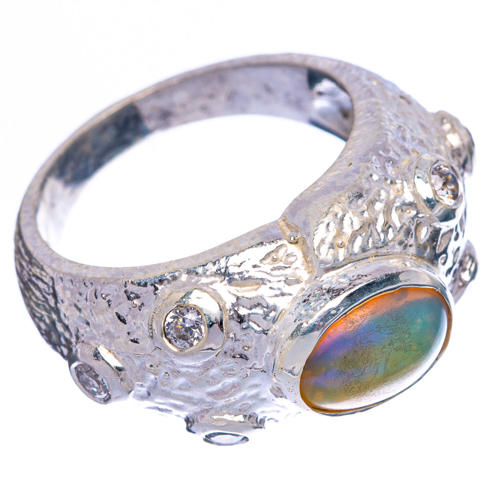 Rare Ethiopian Opal Ring Size 7 (925 Sterling Silver) R145939