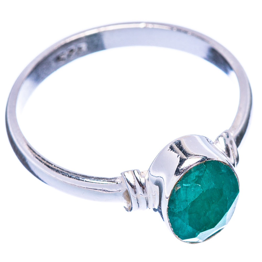 Green Sillimanite 925 Sterling Silver Ring Size 6.75 (925 Sterling Silver) R5302