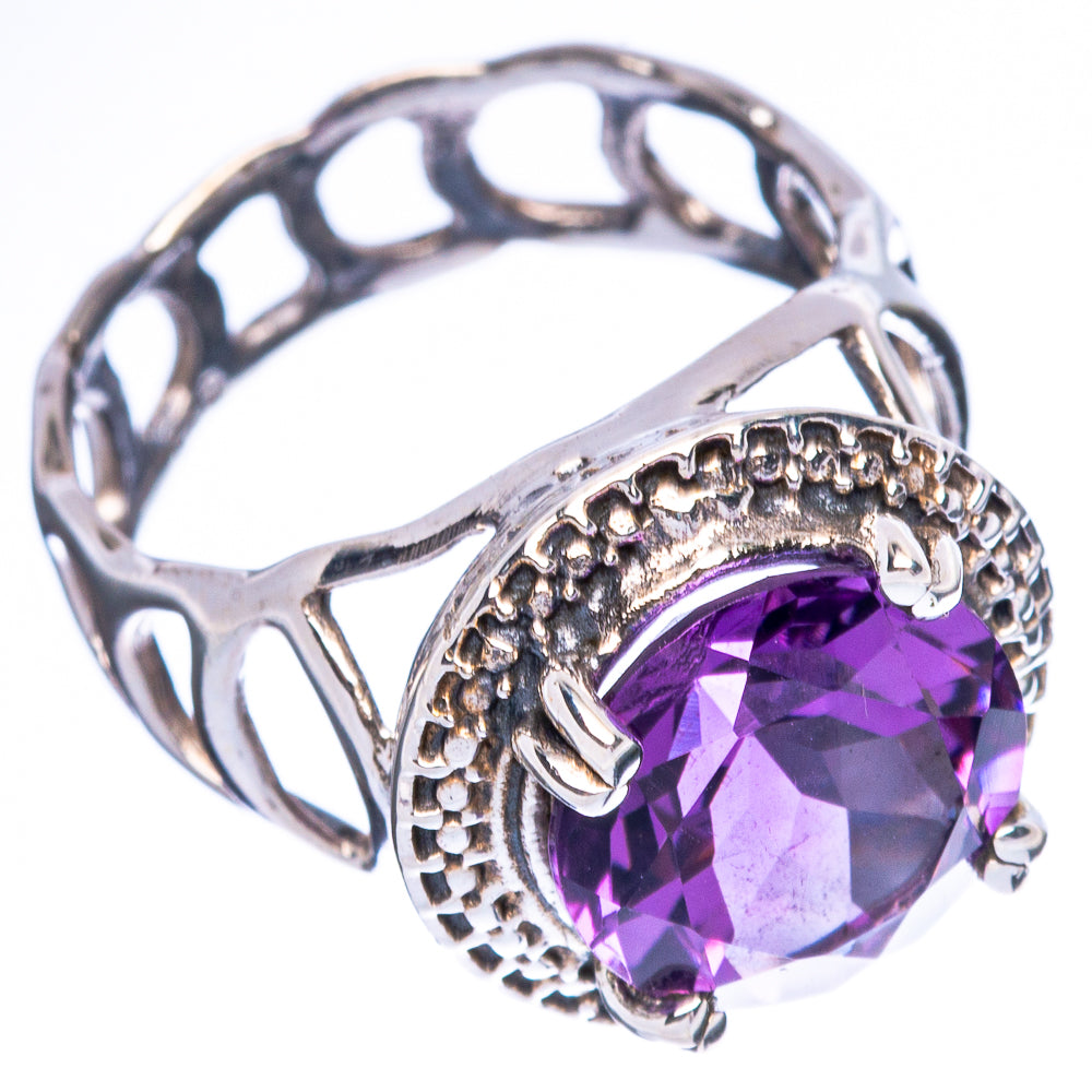 Amethyst 925 Sterling Silver Ring Size 7 Ana Co R2481