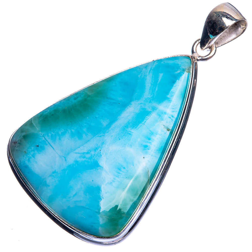 Larimar Pendant 2" (925 Sterling Silver) P39180