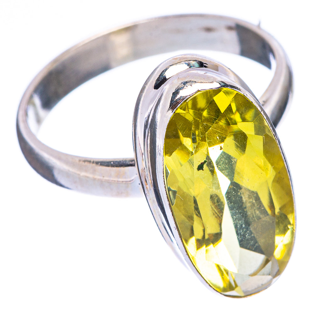 Lemon Quartz Ring Size 9 (925 Sterling Silver) R146771