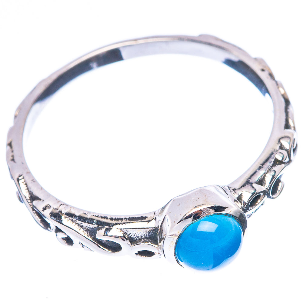 Chalcedony Ring Size 7.75 (925 Sterling Silver) R5524