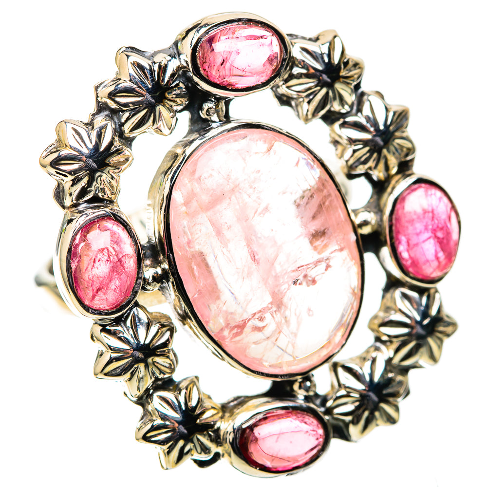 Signature Morganite, Pink Tourmaline Ring Size 9 (925 Sterling Silver) RING138151