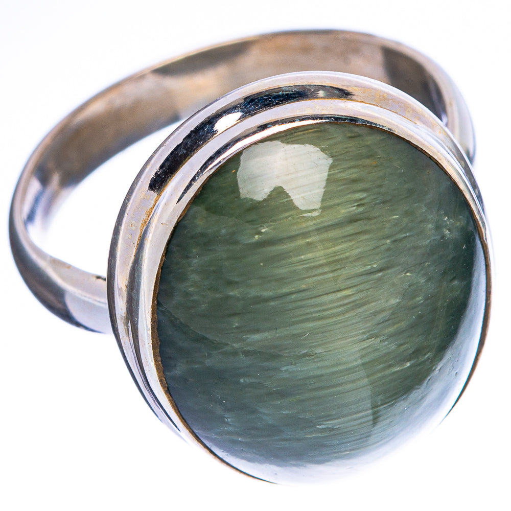 Cats Eye Ring Size 9 (925 Sterling Silver) R1373