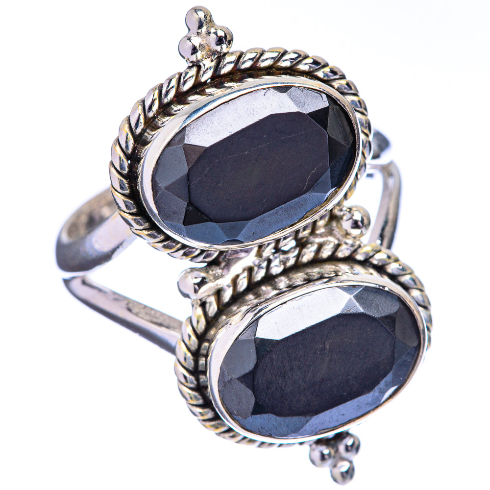 Black Onyx Ring Size 8 (925 Sterling Silver) R142709