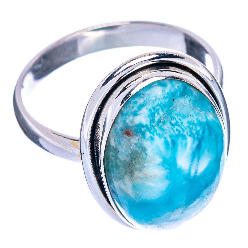 Larimar Ring Size 11.75 (925 Sterling Silver) R144419