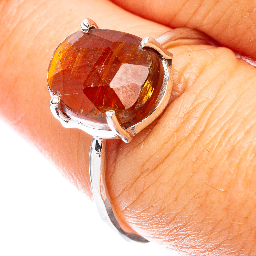 Value Sunstone Ring Size 8 (925 Sterling Silver) R7545