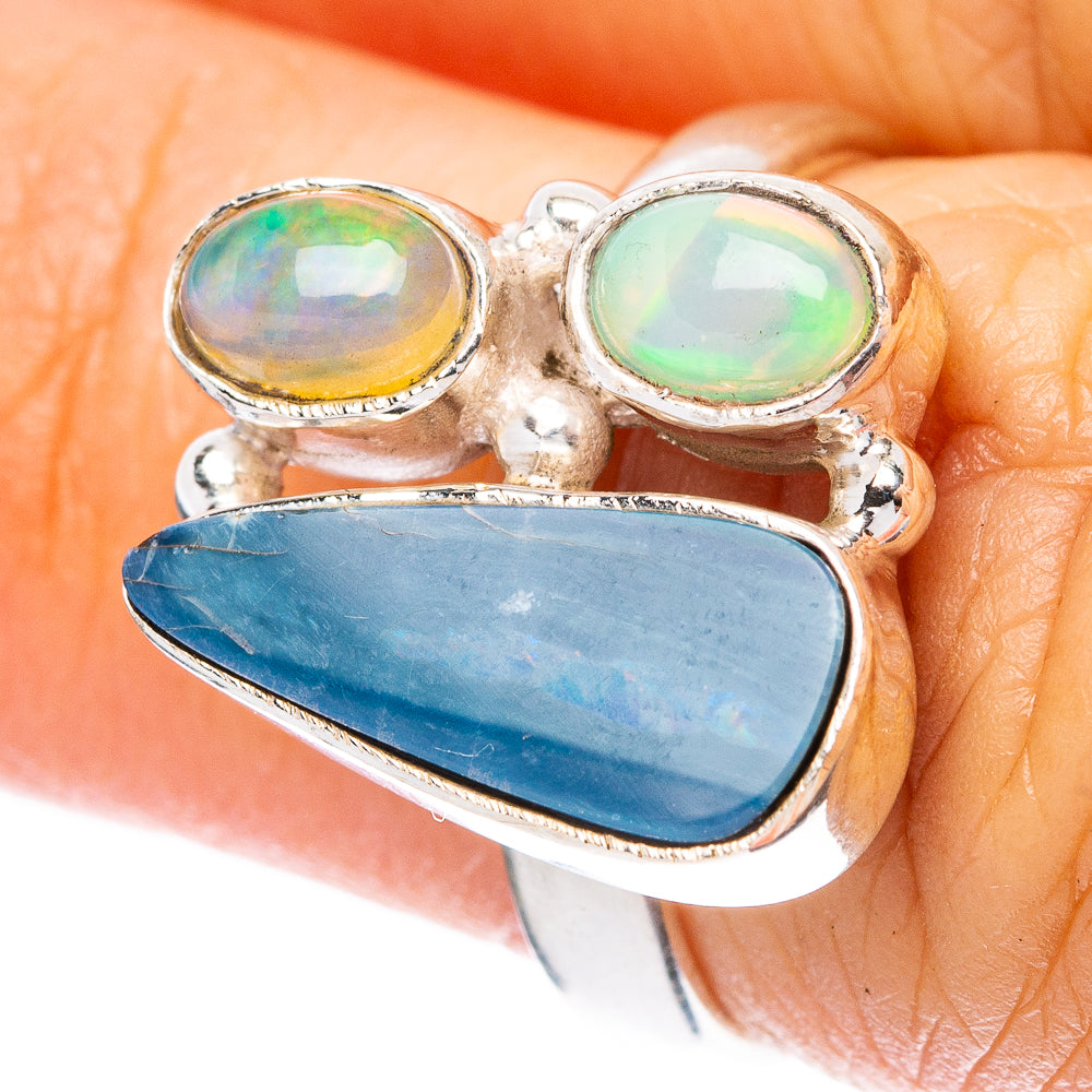 Rare Doublet Opal, Ethiopian Opal Ring Size 6 (925 Sterling Silver) R4282