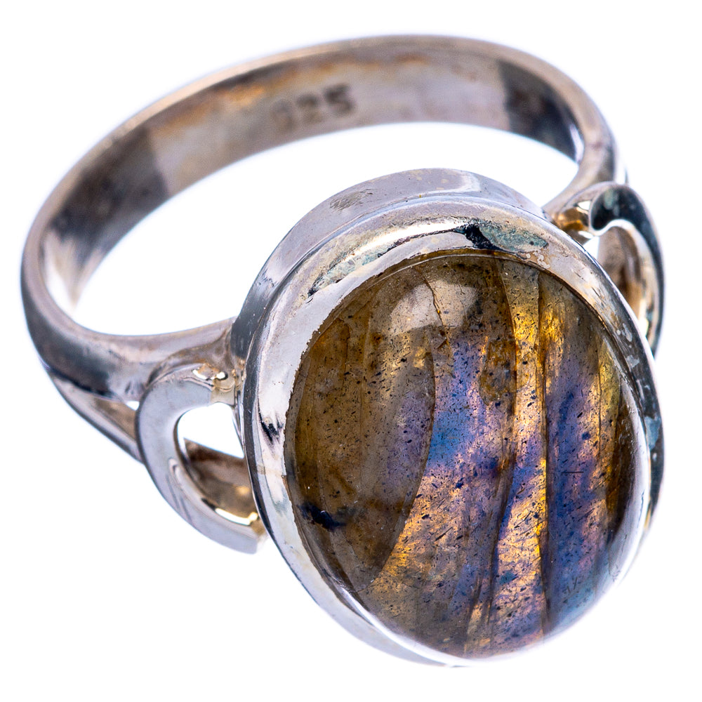 Labradorite Ring Size 7.75 (925 Sterling Silver) R146535