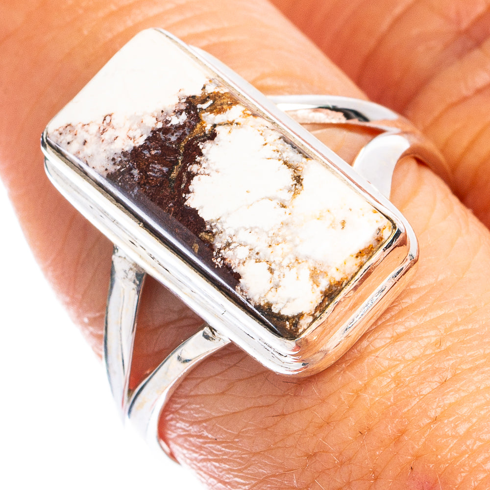 Wild Horse Jasper Ring Size 8.75 (925 Sterling Silver) R8471