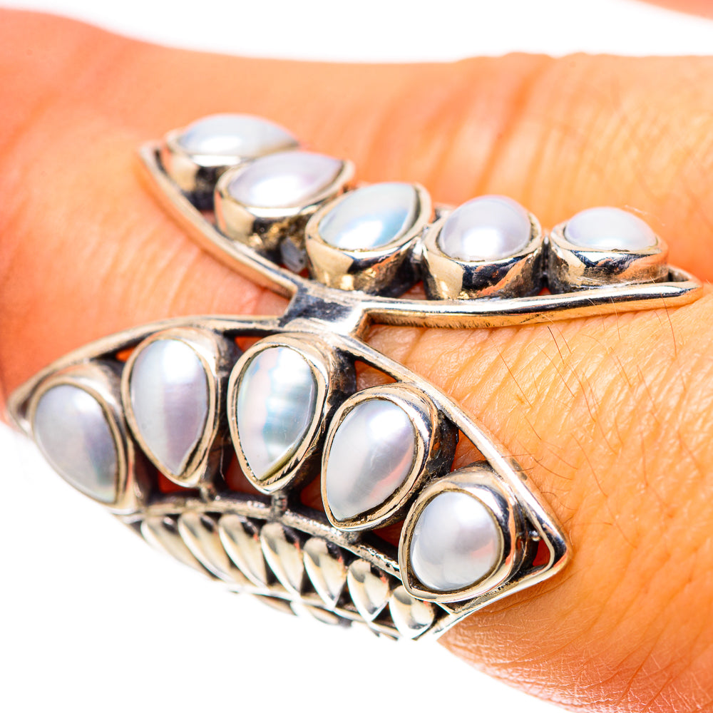 Large Cultured Pearl Ring Size 7 (925 Sterling Silver) RING138674