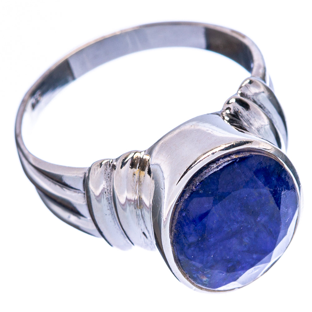 Blue Sillimanite Ring Size 7.75 (925 Sterling Silver) R146340