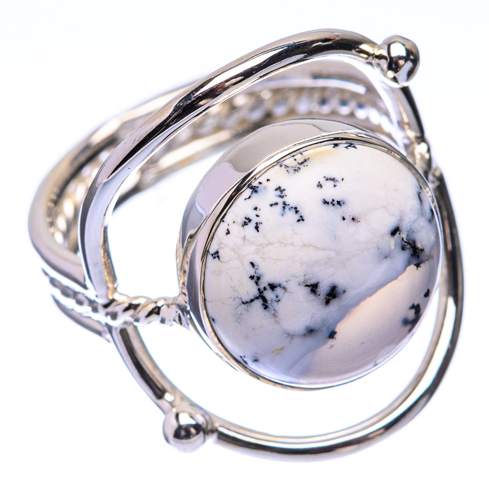 Premium Dendritic Opal Ring Size 6.75 (925 Sterling Silver) R141914
