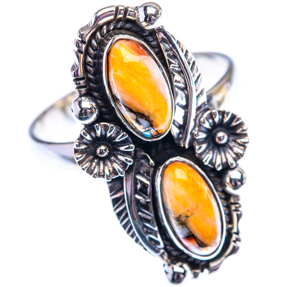 Spiny Oyster Turquoise 925 Sterling Silver Ring Size 9.75 (925 Sterling Silver) RING140290