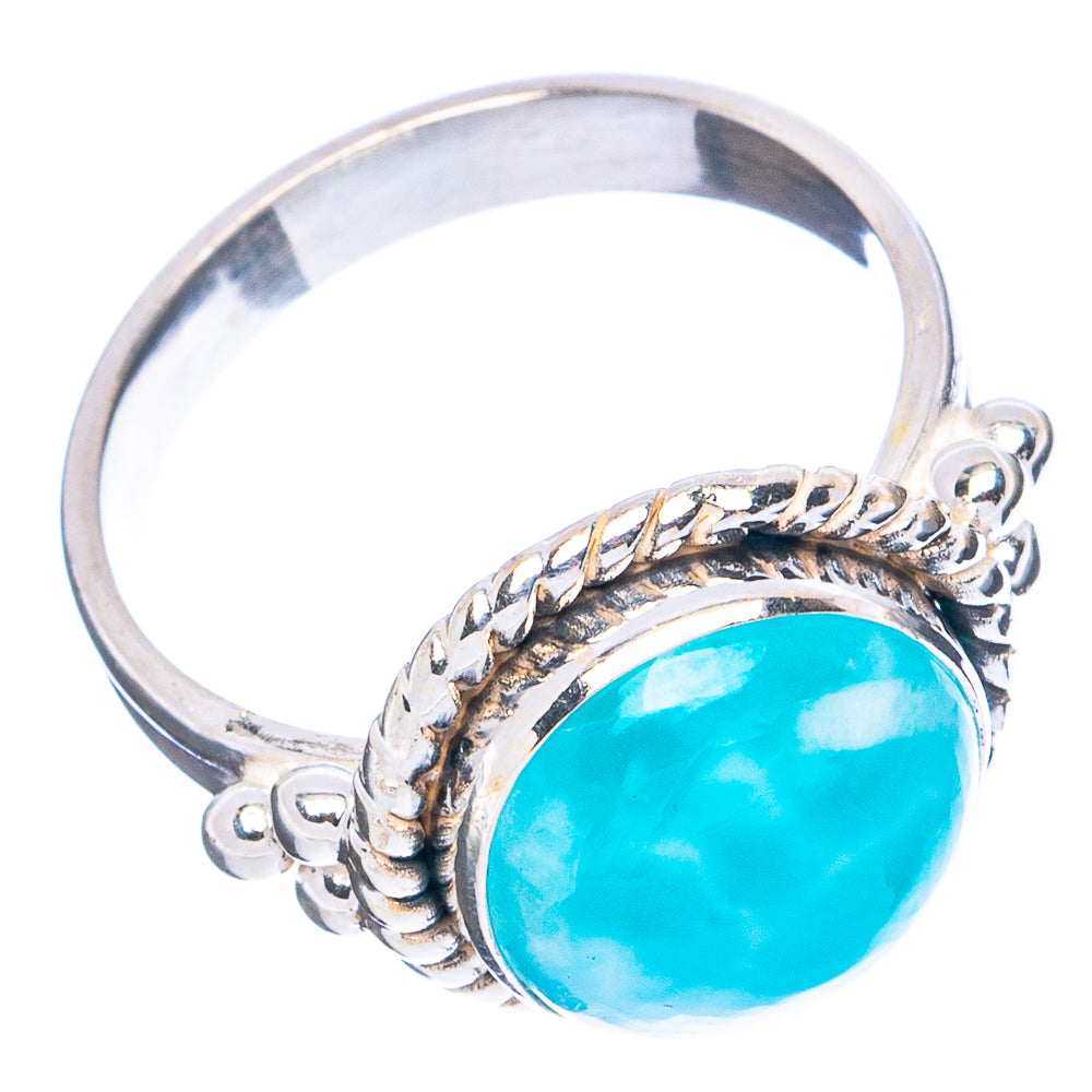Rare Larimar Ring Size 7 (.925 Sterling Silver)