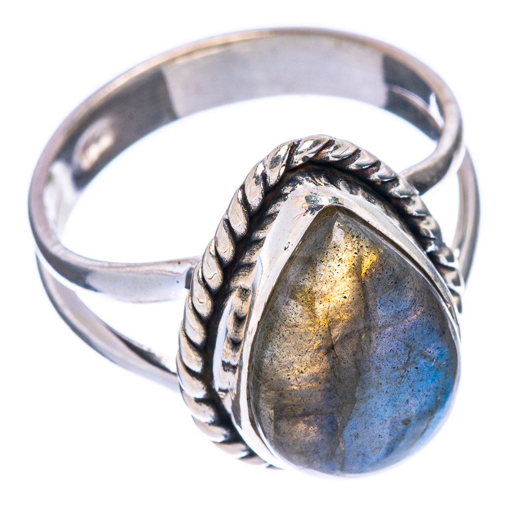 Labradorite Ring Size 6 (925 Sterling Silver) R146846
