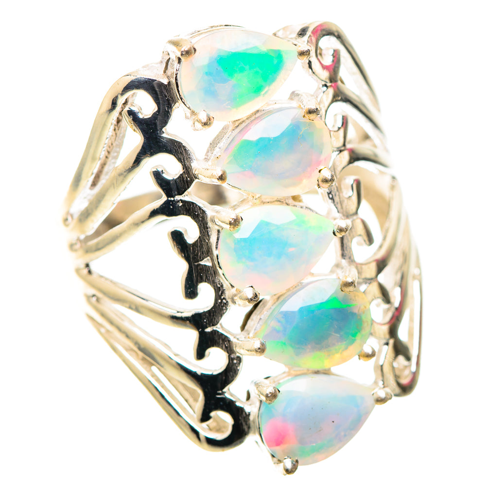 Ethiopian Opal Ring Size 6.5 (925 Sterling Silver) RING138371